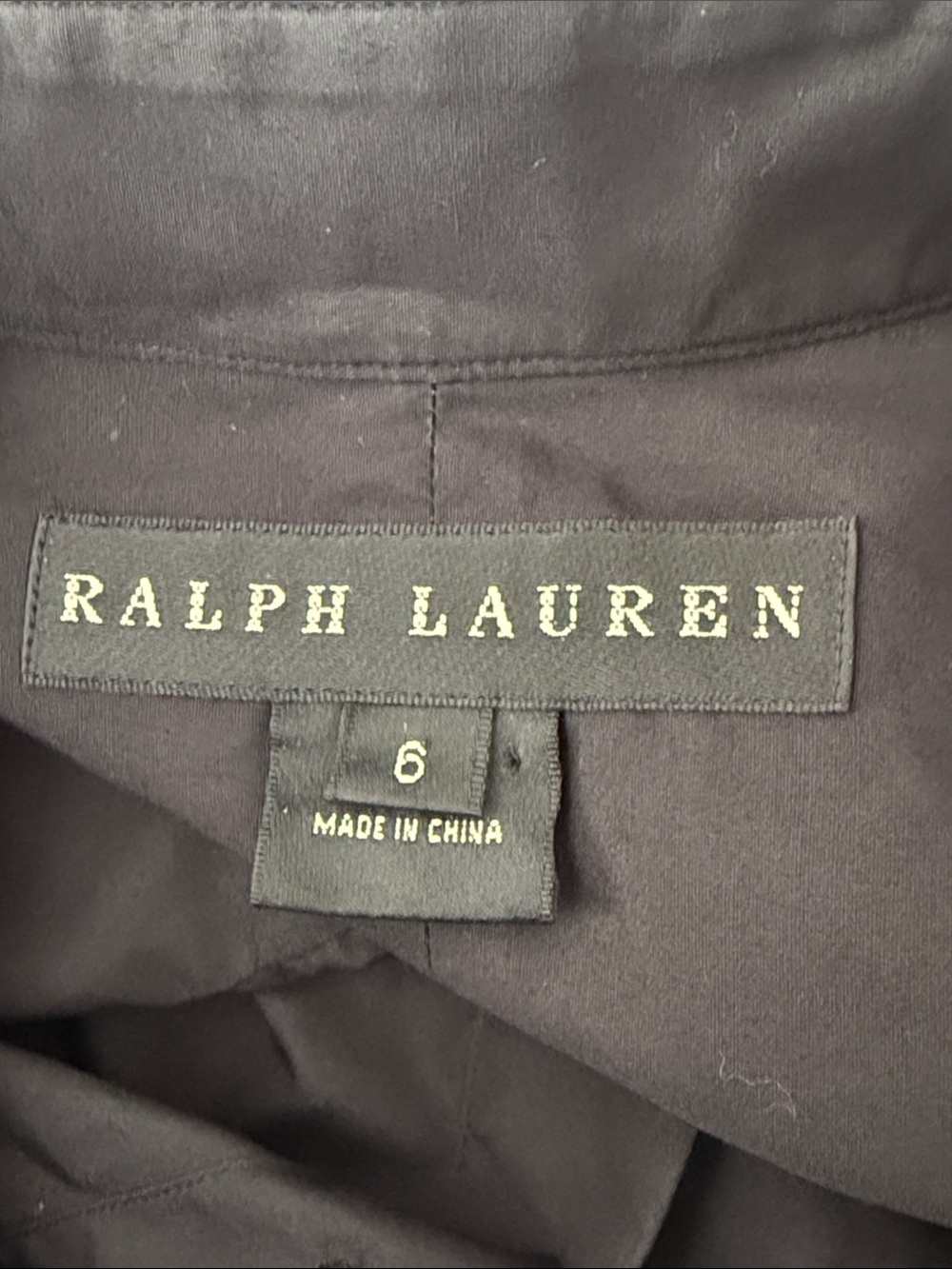 Ralph Lauren black label button down black polo logo shirt - Picture 8 of 10